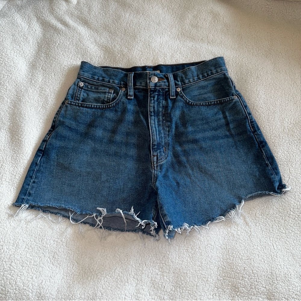 Madewell 4” Mom Jean Shorts